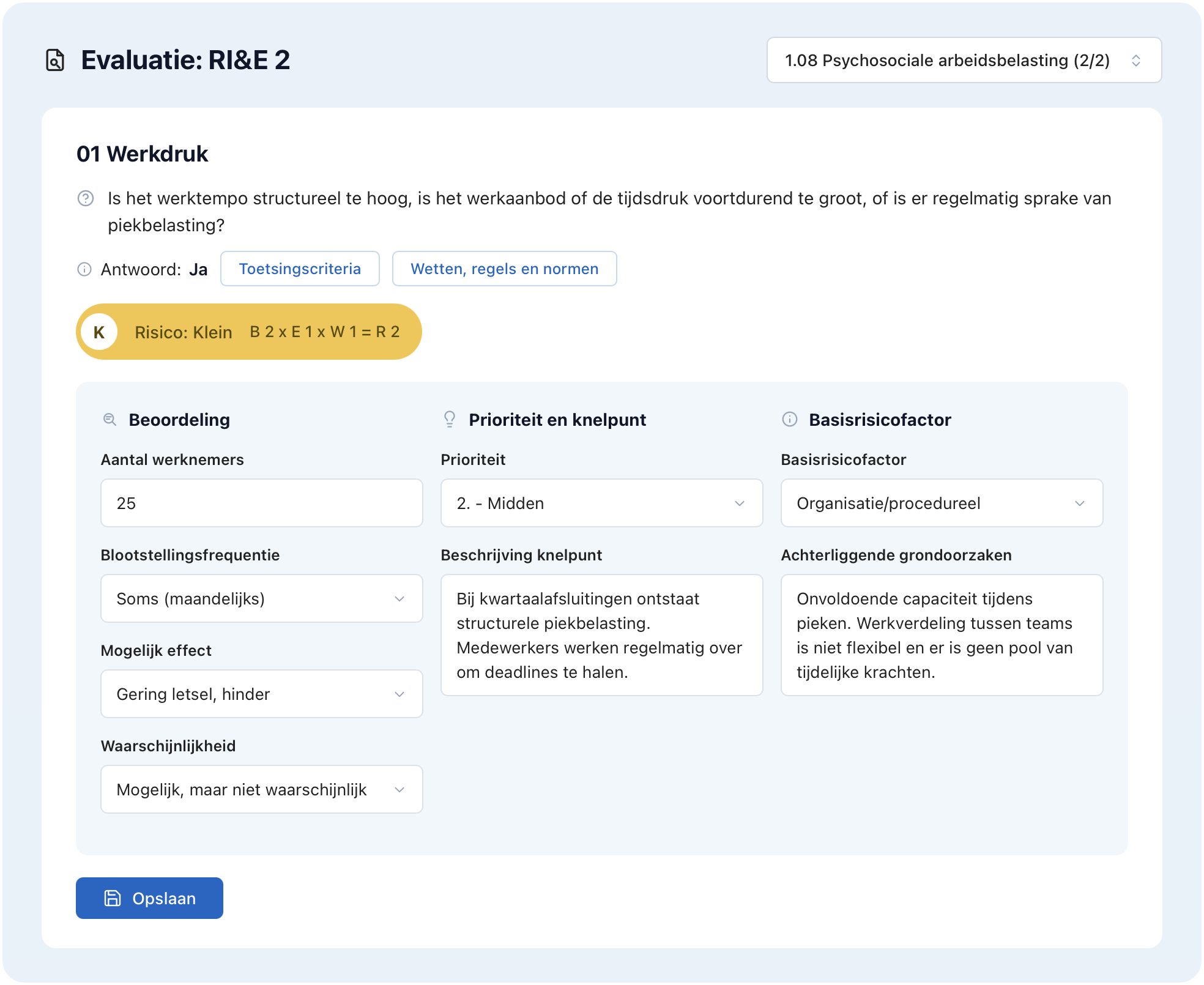 Evaluatie